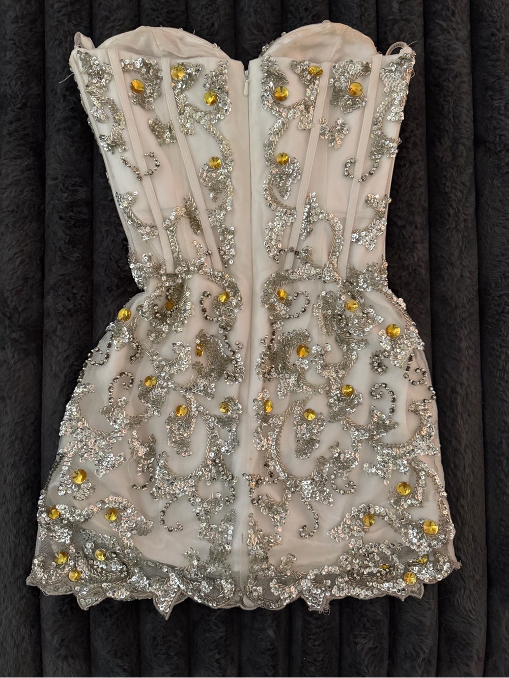 Sherri hill embellished corset mini dress - Picture 3 of 9